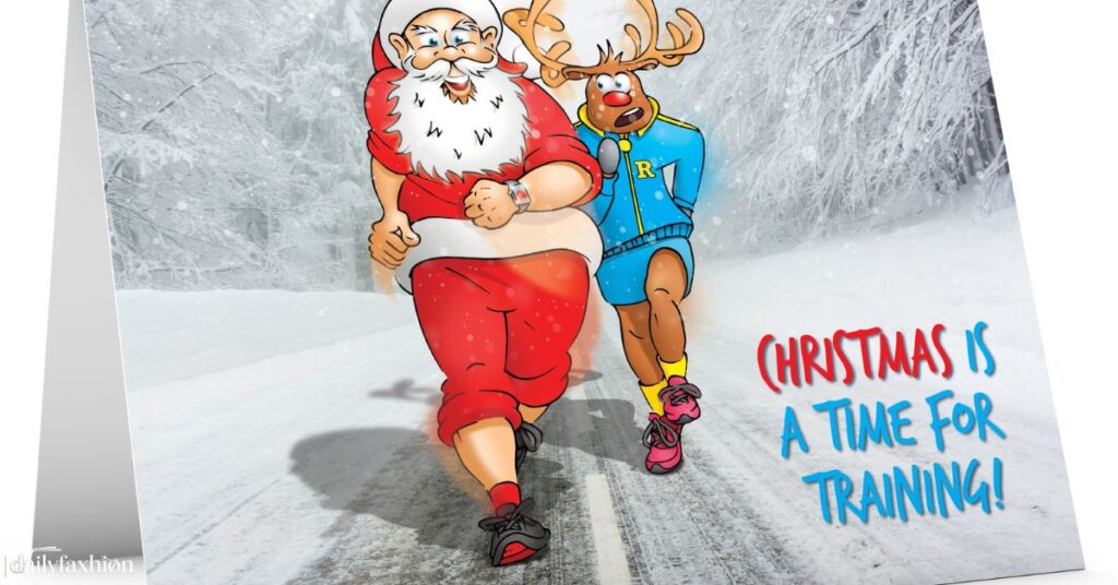 Running Christmas Puns