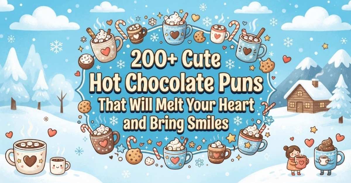 200+ Cute Hot Chocolate Puns That Will Melt Your Heart and Bring Smiles
