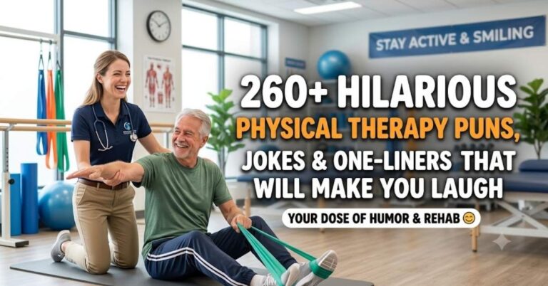 260+ Hilarious Physical Therapy Puns, Jokes & One-Liners That Will Make You Laugh