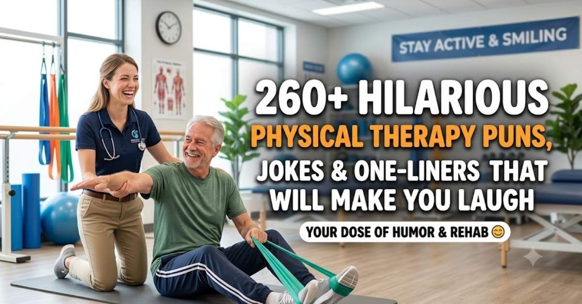 260+ Hilarious Physical Therapy Puns, Jokes & One-Liners That Will Make You Laugh