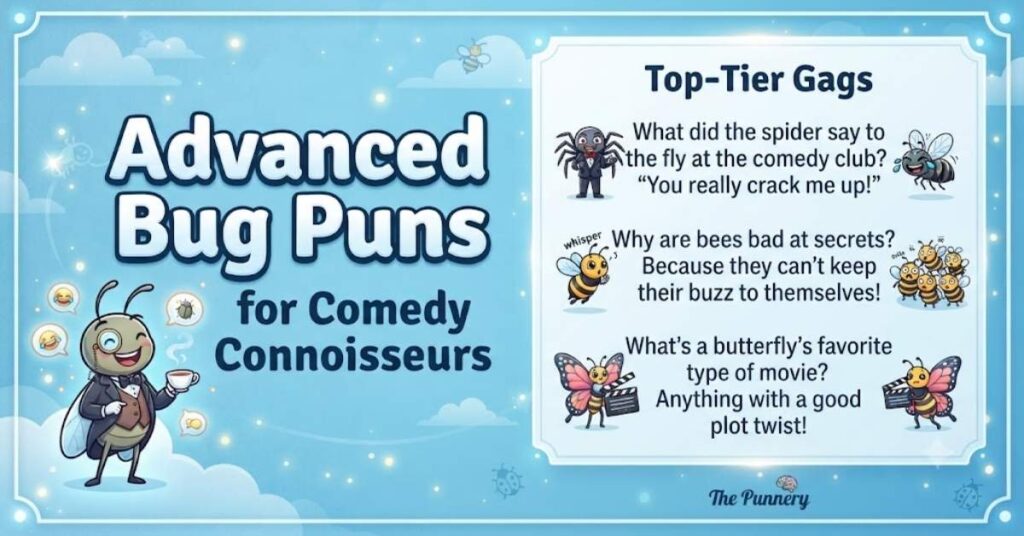 Advanced Bug Puns for Comedy Connoisseurs