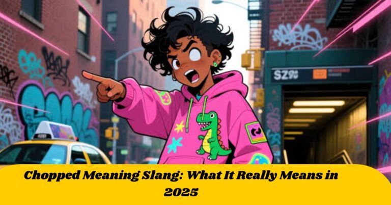 Chopped Meaning Slang What It Really Means in 2025