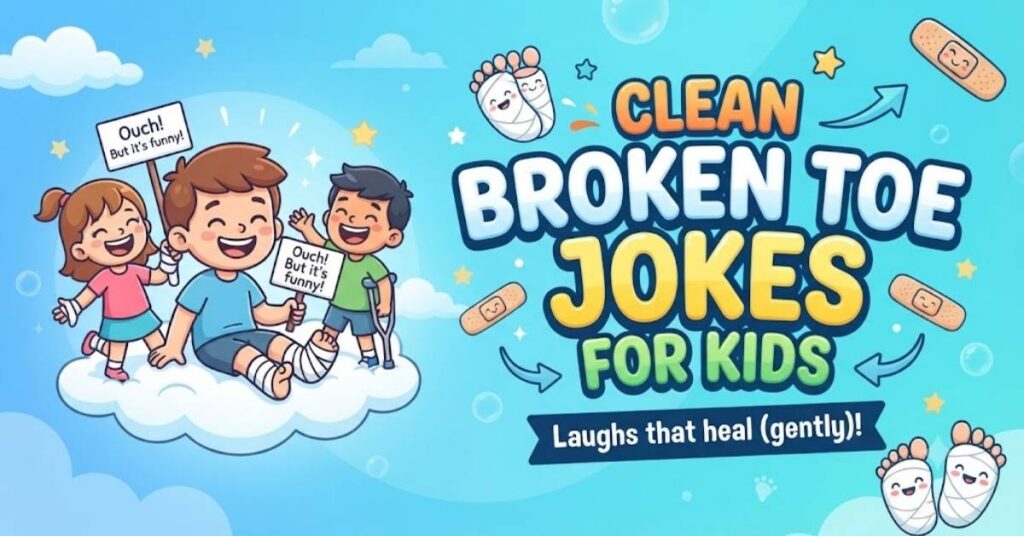 Clean Broken Toe Jokes for Kids