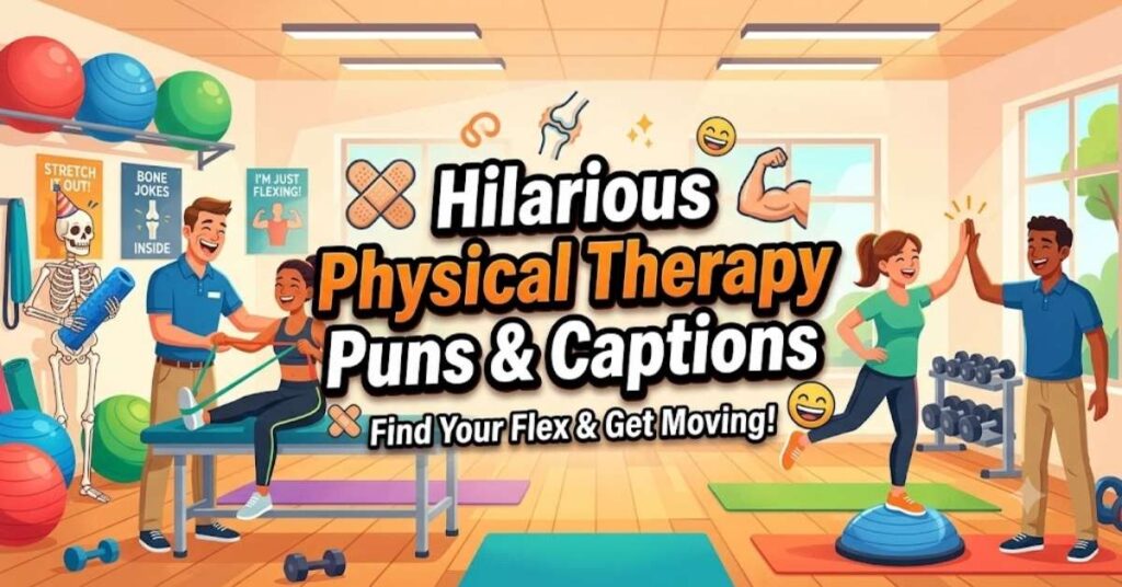 Hilarious Physical Therapy Puns & Captions