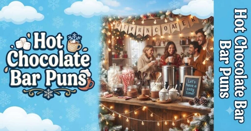 Hot Chocolate Bar Puns